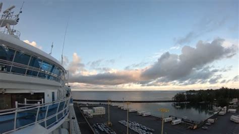 Hilo Hawaii Cruise Ship Port Terminal Ocean View On Board Star