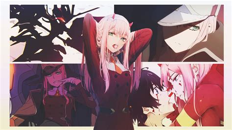 배경 화면 애니메이션 소녀들 Darling In Franxx Darling In The Franxx Zero Two