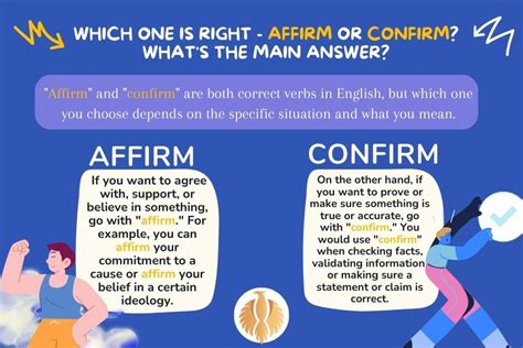 Affirm Vs Confirm In English 10 Differences You Need To Know Phoenix English