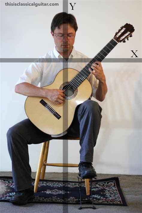 Lesson Sitting Position For Classical Guitar Bradford Werner
