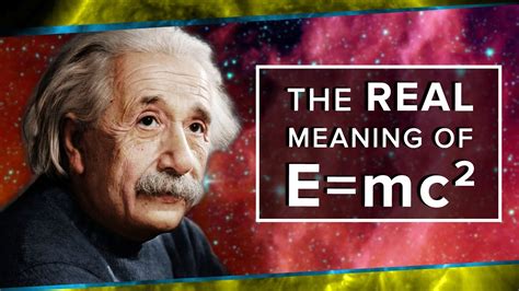 Format and content the cv presents a full history of your academic credentials, so the length of the document is variable. The Real Meaning of E=mc² | Space Time | PBS Digital ...