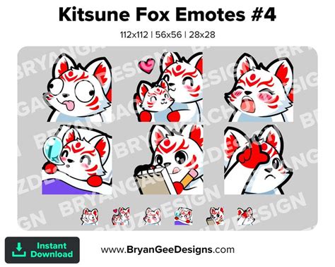 Cute Chibi Kawaii White Kitsune Fox Derp Hug GASM Sleep Notes