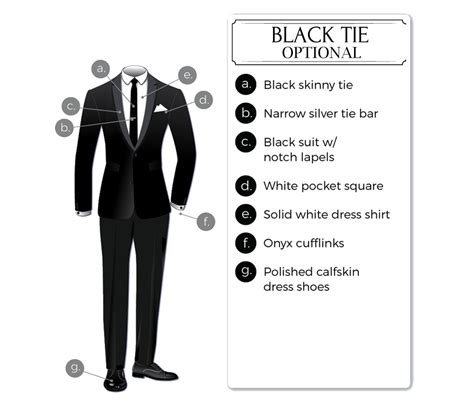 Black Tie Optional Dress Code Guide For Men Suits Expert