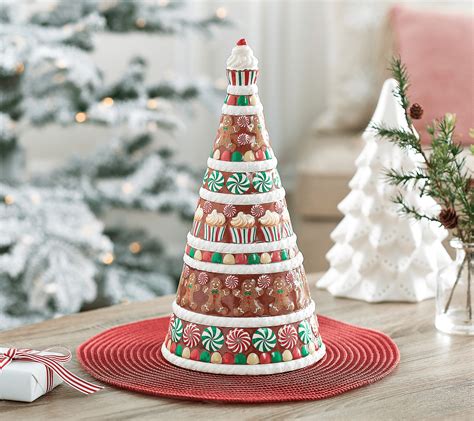 HomeWorx By Slatkin Co Oz Ceramic Gingerbread Tree Candle Walmart Com