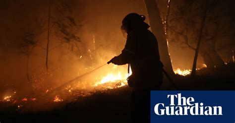 Firefighters Battle South Coast Blaze Into The Night In Pictures Australia News The Guardian