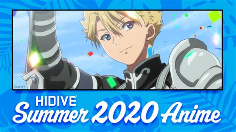 Check Out Hidives Summer 2020 Anime Lineup