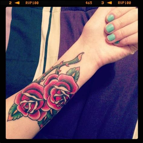 Beautiful Forearm Rose Tattoo Thinking Of Getting One Like This For My