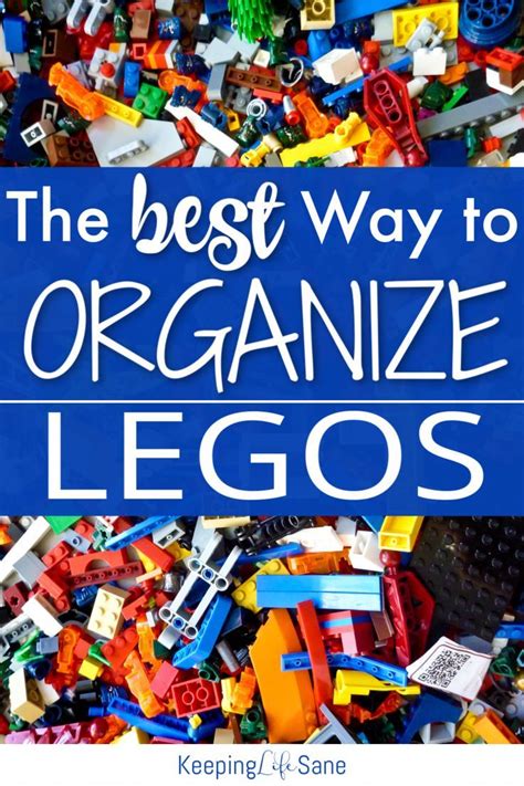 I've seen other moms take the game parts out of the boxes and store them in large zipper bags or stacking plastic containers. The Best Way to Organize Legos | Organization, Kids room ...