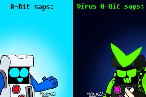 8 Bit Says And Virus 8 Bit Saysbrawl Stars Blank Template Imgflip