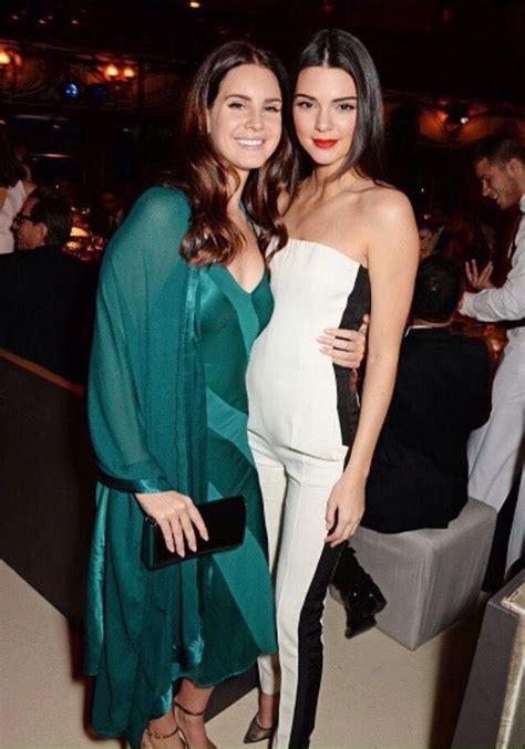 Lana Del Rey And Kendall Jenner At The British Fashion Awards