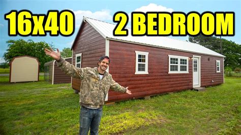 Shed To House Finished 2 Bedroom 1 Bathroom Youtube