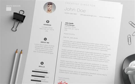 Maybe you would like to learn more about one of these? Free Resume Design Template With Cover Letter in PSD, AI ...