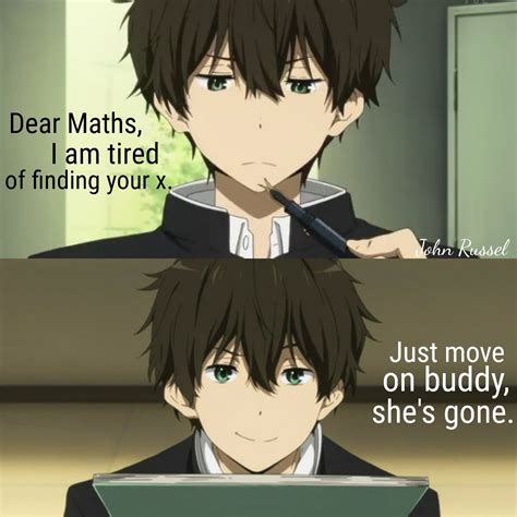 Hyouka Anime Quotes Anime Quotes Inspirational Anime Funny Moments