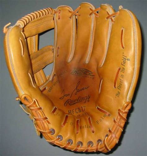 Tom Seaver Rawlings Hfcb17 Front Rawlings Baseball Glove Collector