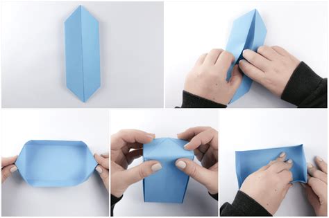 Easy Rectangle Origami Box Instructions