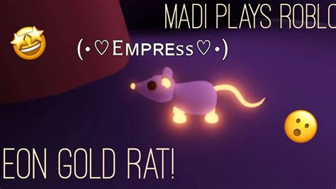 Making Neon Golden Rat Youtube
