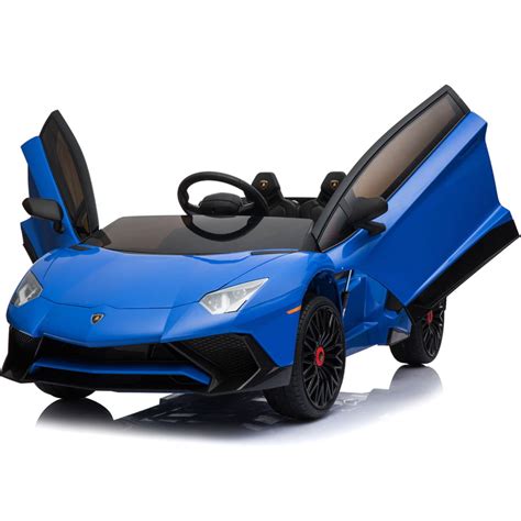 Lamborghini 12v Kids Battery Powered Ride On Car Remote Controlled 2