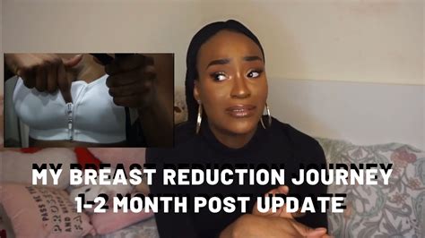 Breast Reduction Journey Post Op Update Young Nai Youtube