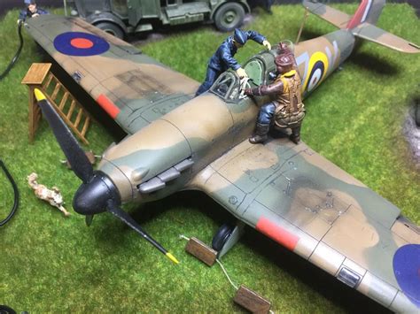 148 Airfix Hawker Hurricane Mk1 Ready For Battle By Beat Eggimann