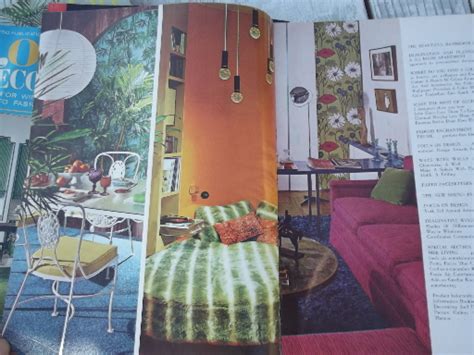 60s Vintage Home Decor Magazines Lot Retro Mod Furniture And Decorating