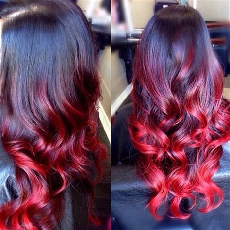 One Step To Own Your Unique Red Ombre Hair Color Vpfashion