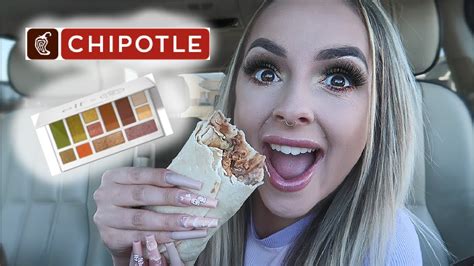 Chipotle Makeup Tutorial And Eating Show Youtube