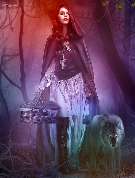 Red Riding Hood By Lavolpecimina On Deviantart