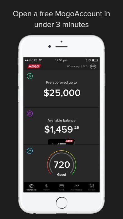 Will never impact your credit. Mogo: the finance app with a free credit score by Mogo ...