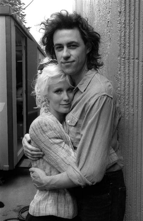 Live Aid Bob Geldof And Paula Yates Take A Well Deserved Break 1006
