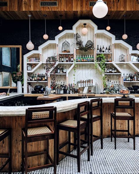 16 Most Instagrammable Restaurants In Nyc Coffee Bar Design Back Bar