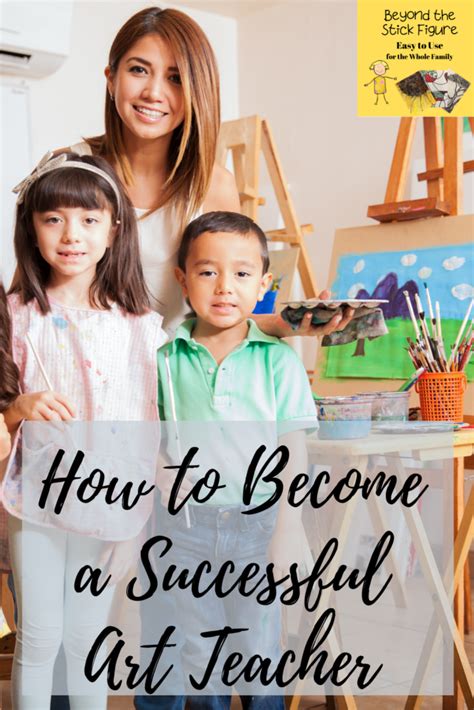 How To Become A Successful Art Teacher Beyond The Stick Figure