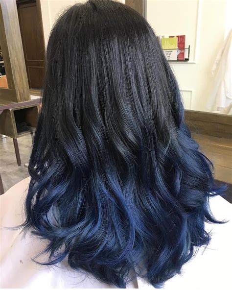 Awesome 30 Stylish Ideas For Blue Black Hair Extremely Flamboyant