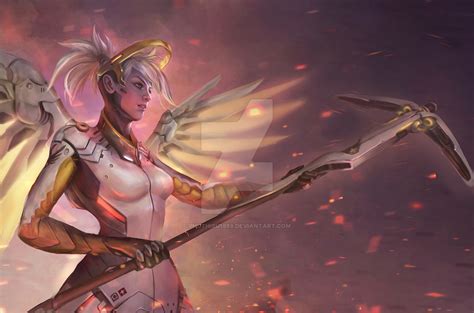 Mercy Fanart Overwatch Know Your Meme