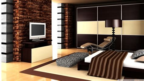 Find and download wallpaper bedroom on hipwallpaper. Brown Bedroom Design Ultra HD Desktop Background Wallpaper ...