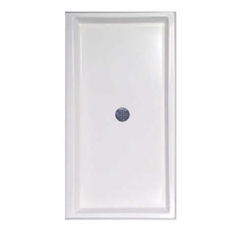 Hydro Systems 72 In X 36 In Single Threshold Shower Base In White