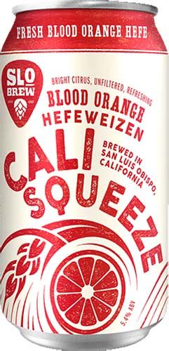 Cali Squeeze Blood Orange Cans Socal Wine And Spirits