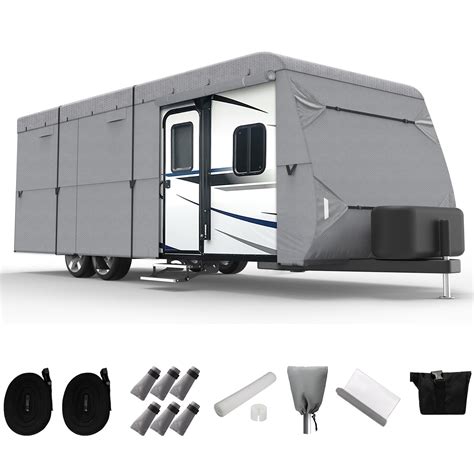 Xgear Windproof Upgraded 14 16 Rv Cover Travel Trailer Cover Extra