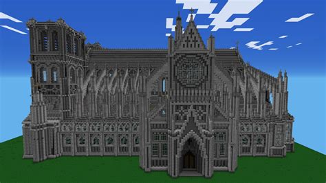 Gothic Cathedral Mcpe Maps Minecraft Pocket Edition Minecraft