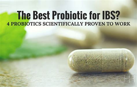 The Best Probiotic For Ibs 4 Probiotics Scientifically