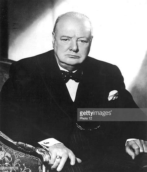 Winston Churchill Portrait Photos And Premium High Res Pictures Getty Images