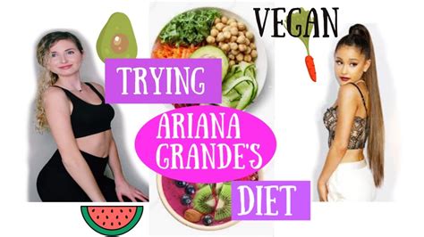 I Tried Ariana Grandes Diet Workout Youtube