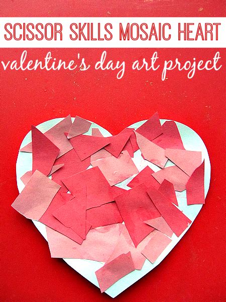 This could be a valentines card to give or just an art project. 12 Easy Valentine Crafts for Toddlers & Preschoolers You ...
