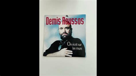 Demis Roussos On écrit Sur Les Murs Youtube