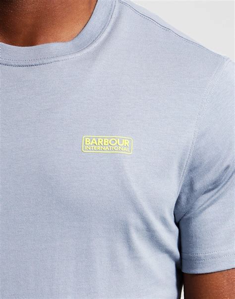 Barbour International Small Logo T Shirt Tradewinds Terraces Menswear