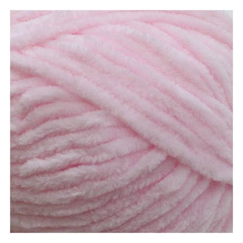 James C Brett Baby Pink Flutterby Chunky Yarn 100 G Hobbycraft