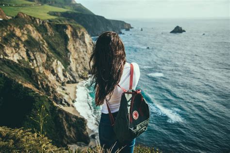 Wallpaper Id Backpacks Looking Into The Distance Women