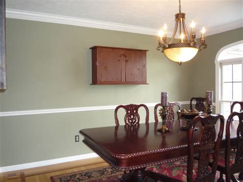 Painting Dining Room With Chair Rail Large And Beautiful Photos