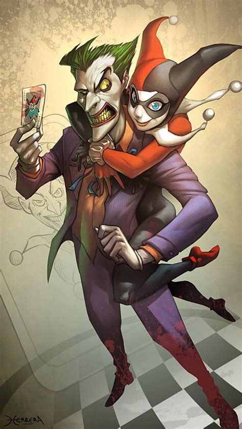 Coringa E Arlequina Harley Quinn Art Harley Quinn Kunst Harley Y