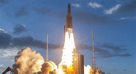 Ariane 5 Launches Two Satellites On First Mission In Nearly A Year