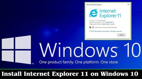 Install and upgrade windows 11 microsoft iso full version. GUIDE Download Internet Explorer 11 Windows 10 (Install ...